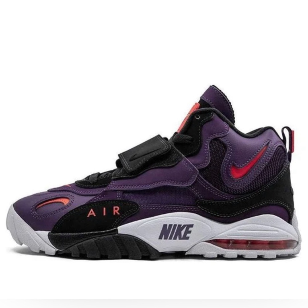 💜 Nike Air Trainer Huarache – Court Purple/Hyper Crimson – Men’s 8 – 525225-500 - Picture 9 of 9